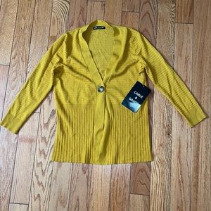 NWT CABLE & GAUGE CARDIGAN
